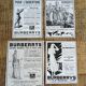 Lot of 4 Burberry advertisements, 30s