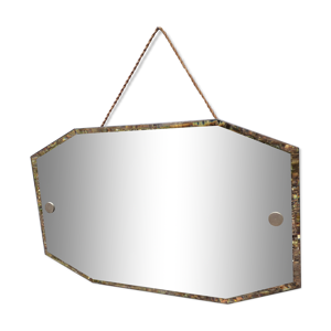 Miroir octogonal biseauté 60x36