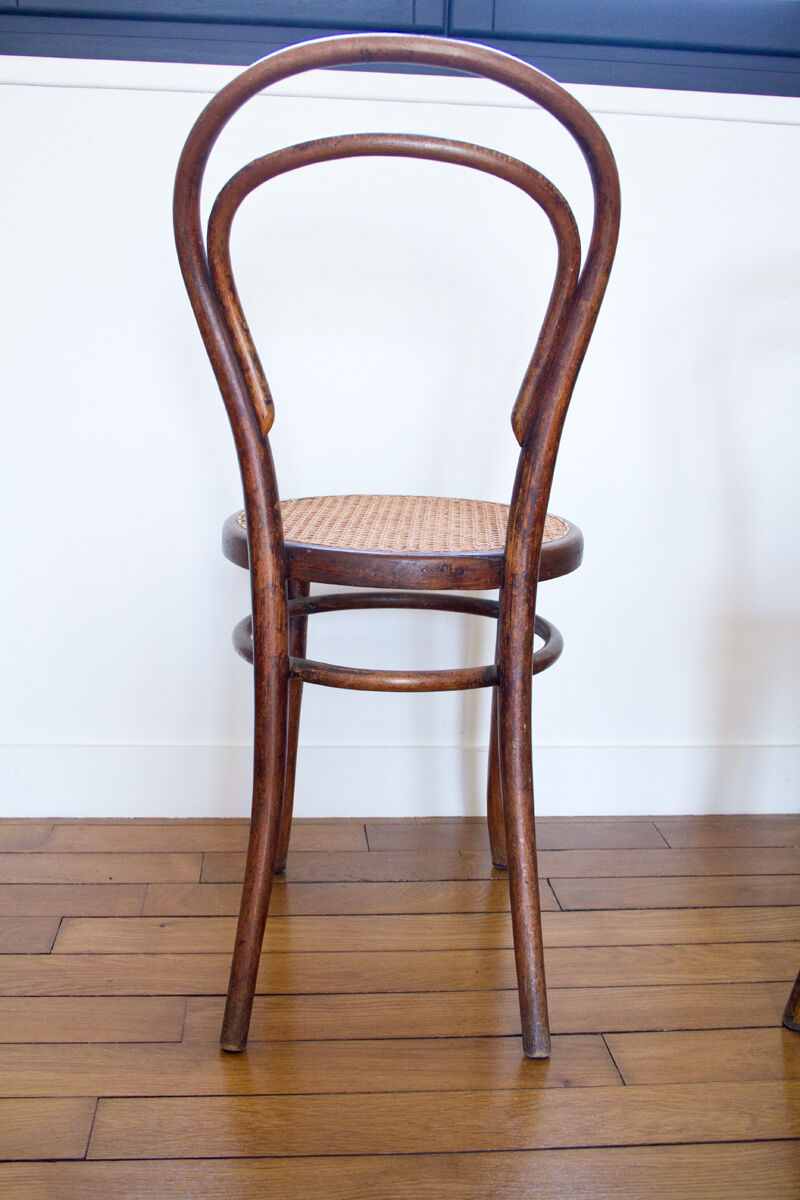 Pair of bistro chairs