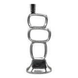 Modernist cast aluminum candle holder • 1980