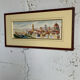 Watercolour panoramic view of Florence - framed