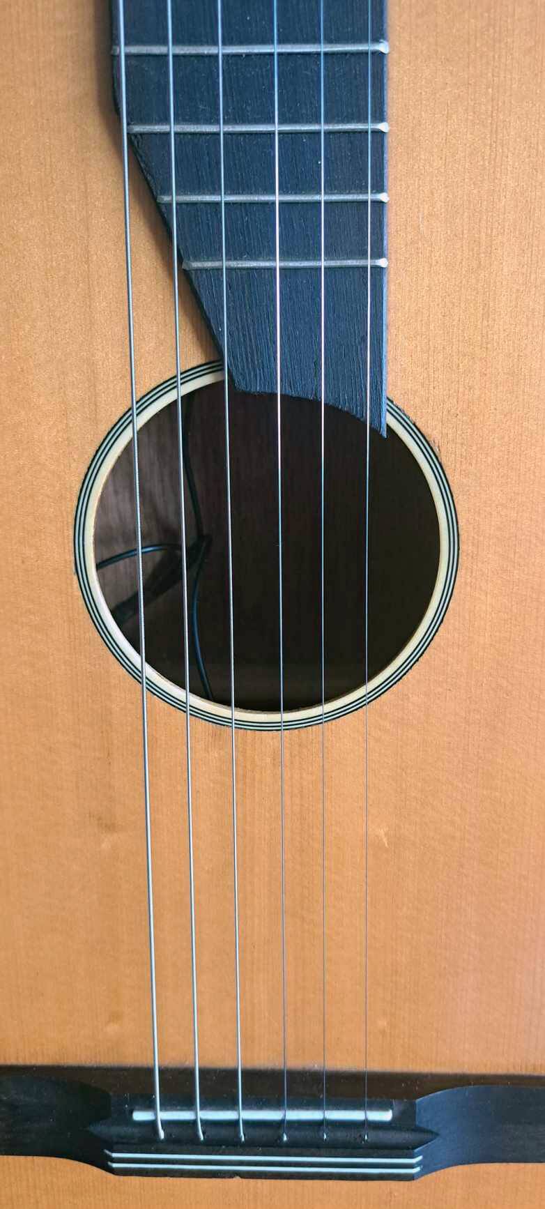 Harmony folk/blues guitar parlor electro-acoustic 1960s