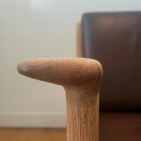 Vintage GE 256 armchair by Hans J. Wegner for Getama