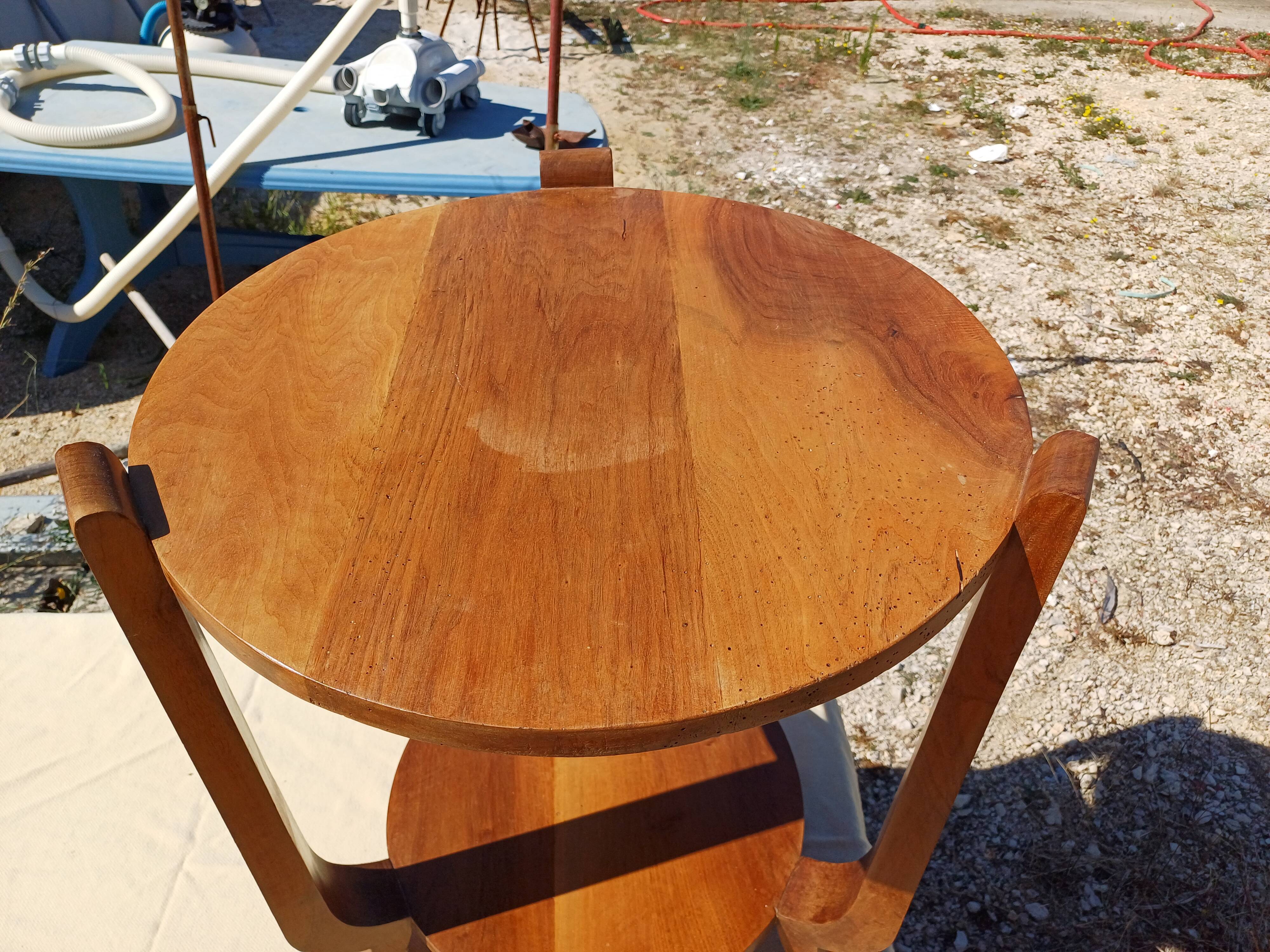 Art Deco Walnut Table