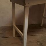 Table d’appoint 90,8x50,8cm pieds compas vintage