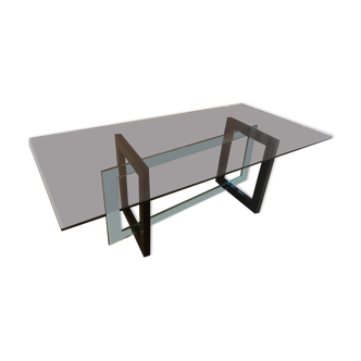 Designer glass table