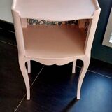 Vintage bedside table revamped
