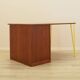 Teak desk, Danish design, 1970s, manufactured by Bornholm Møbelfabrik