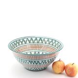 Large ceramic salad bowl Robert Picault Vallauris 60s