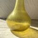 Bubble-blown glass solo flower vase