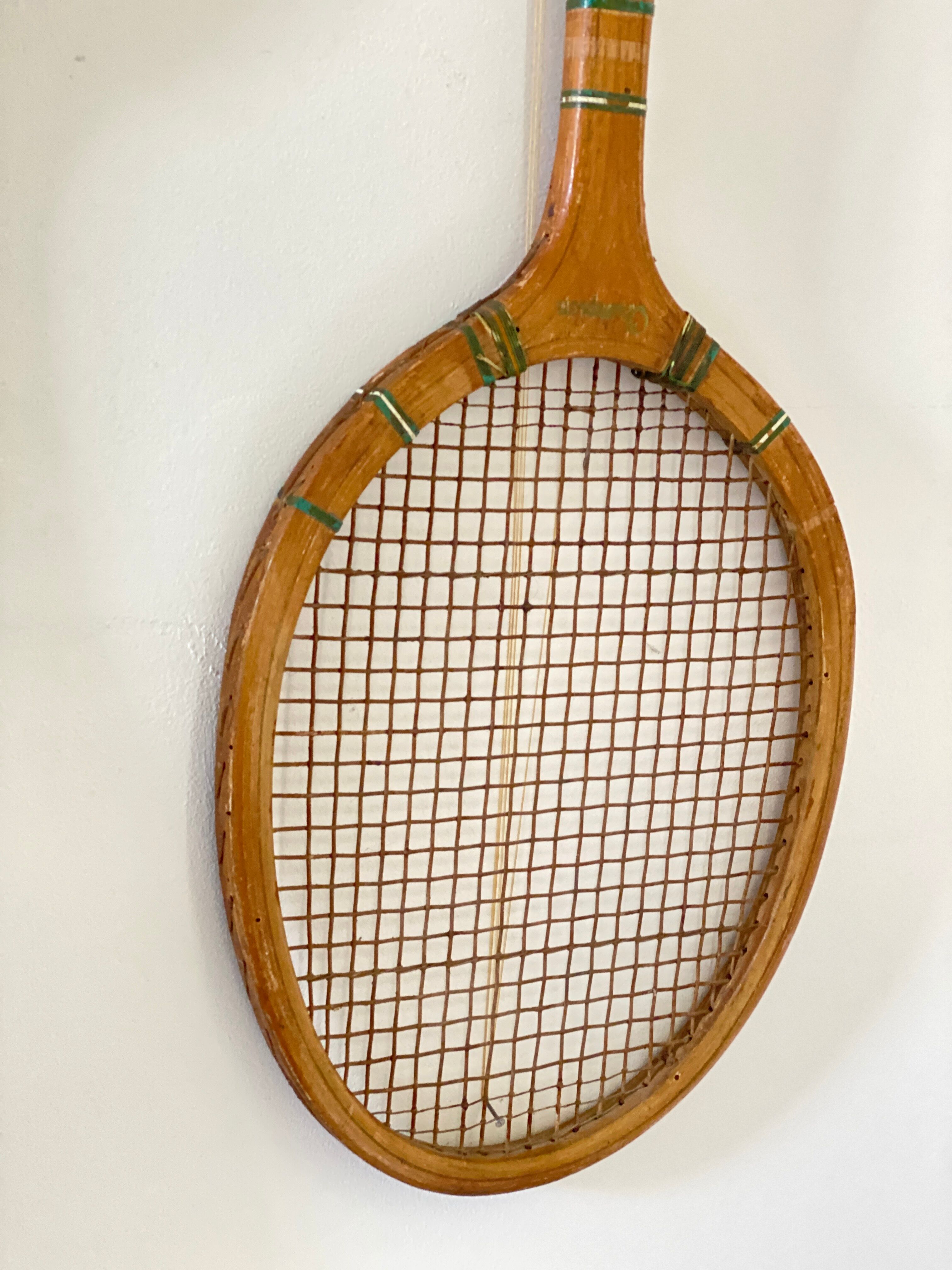 Ancienne paire de raquette de tennis vintage