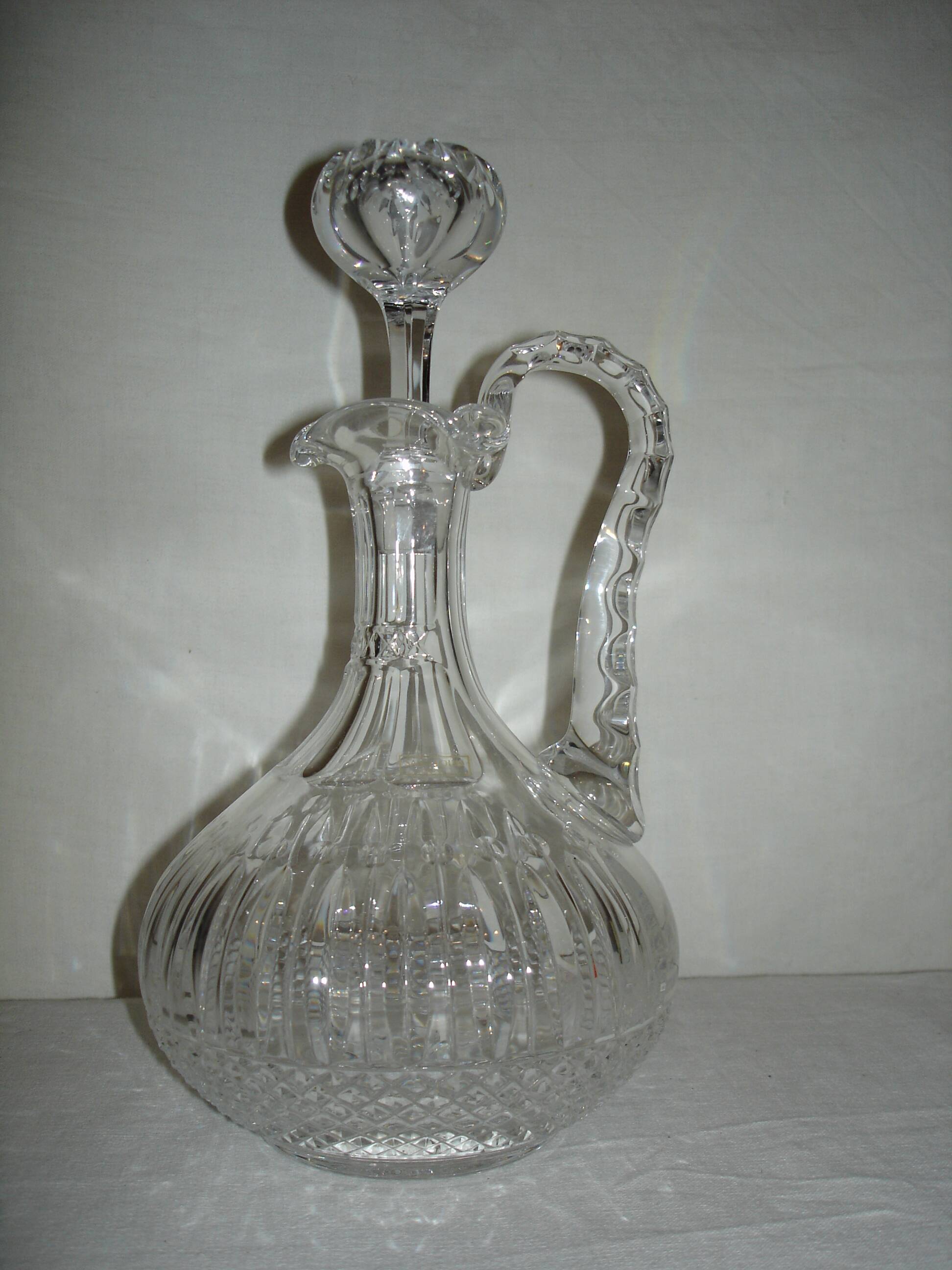 Saint louis tommy crystal decant carafe - 30 cm