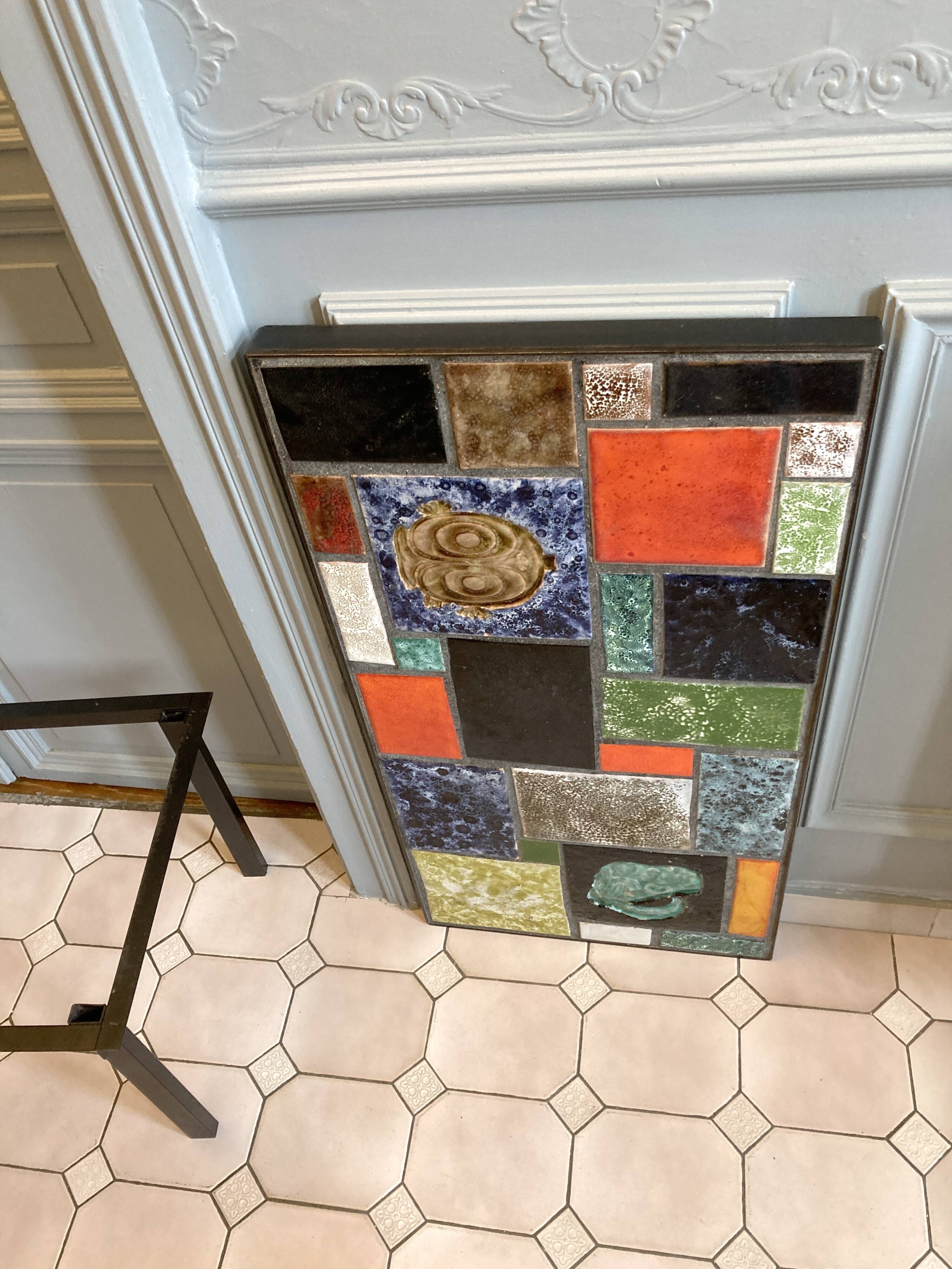 1970s ceramic coffee table