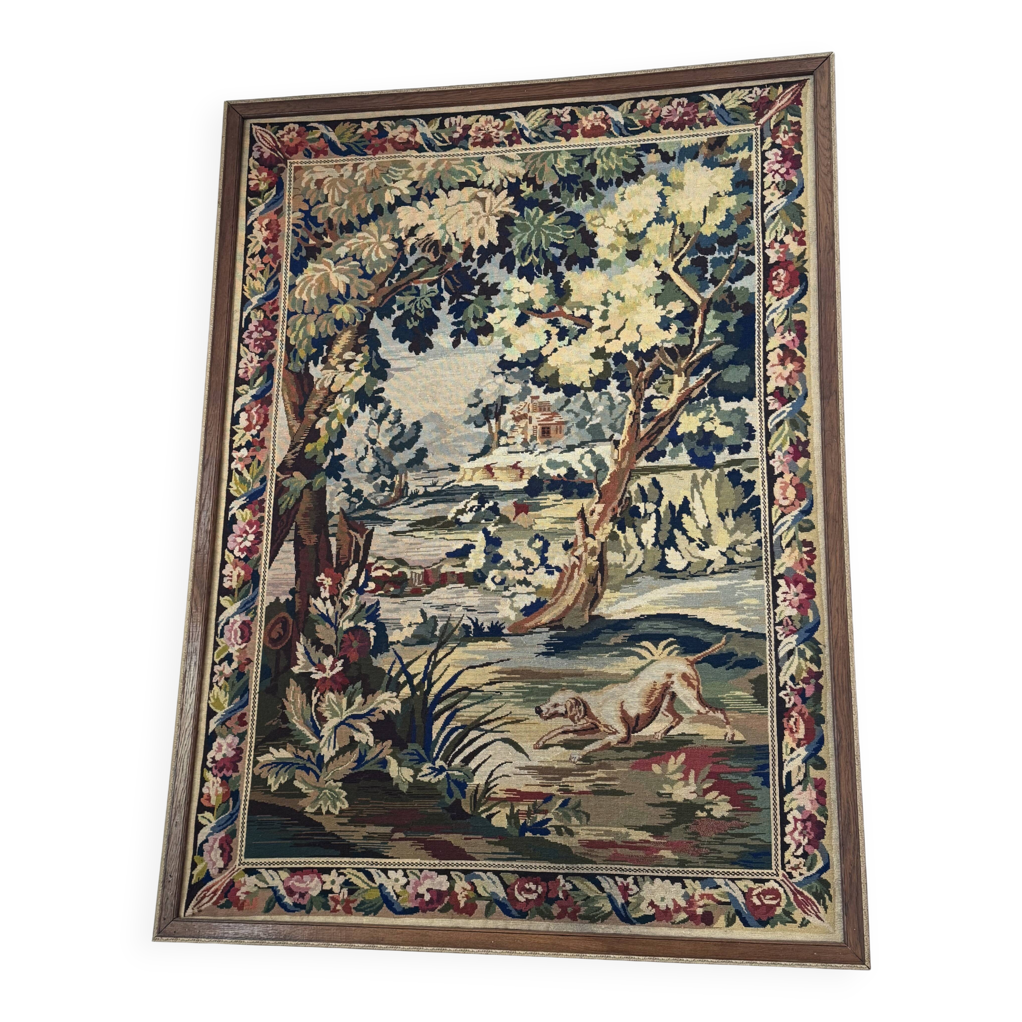 Tapestry in the Style of Aubusson Tapestries