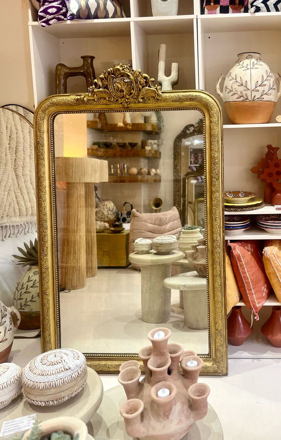 Antique mirror Louis Philippe 174X108 cm