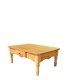 Wooden coffee table - refurbished - unique piece