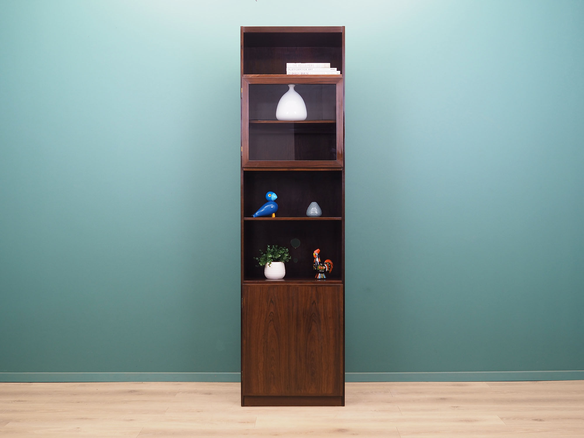 Rosewood bookcase, Danish design, 1970s, made by Omann Jun