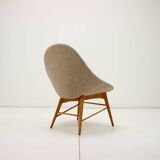 Fauteuil de salon 1960s Miroslav Navratil Shell , Tchécoslovaquie