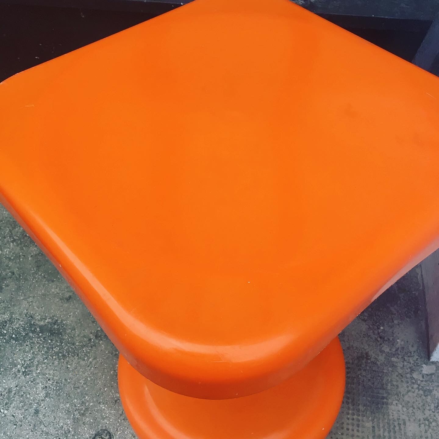 Tabouret Tam Tam orange 70