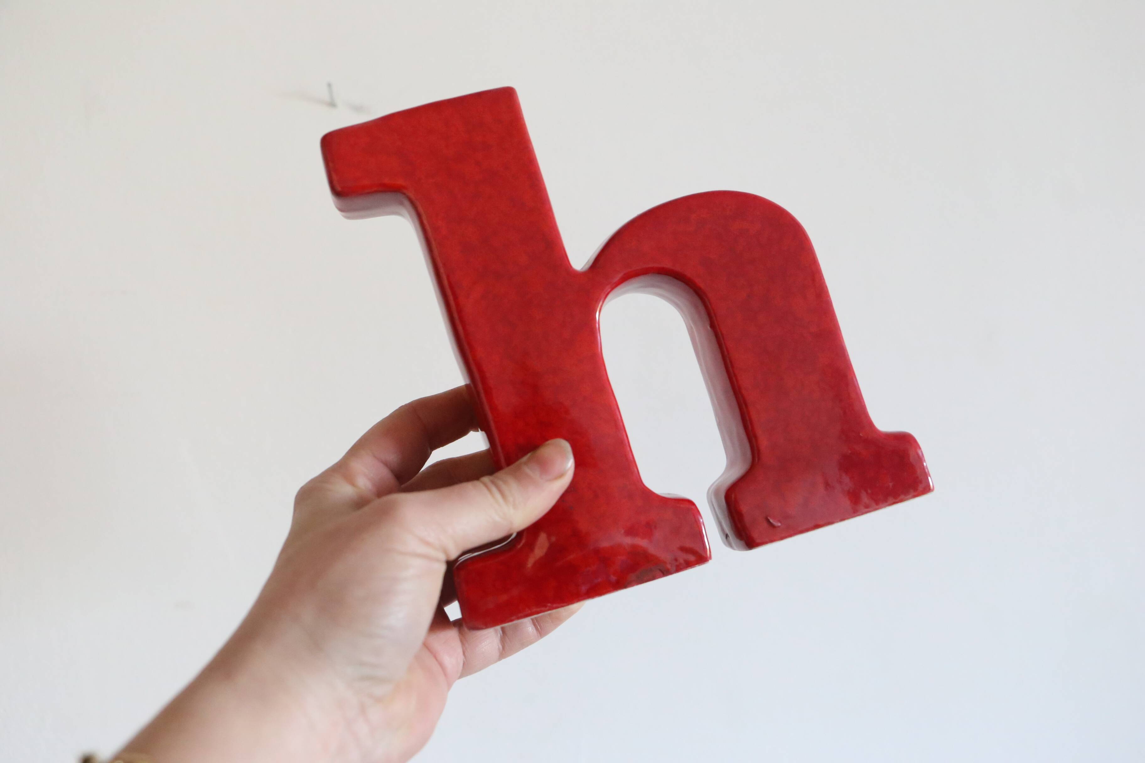 pretty Italian ceramic vase 1970