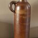 Bouteille liqueur grès vintage poignée
