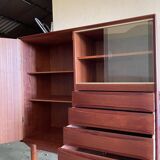 High teak sideboard, Denmark 1970