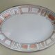 Oval serving dish in niderviller stoneware.vintage mesh model