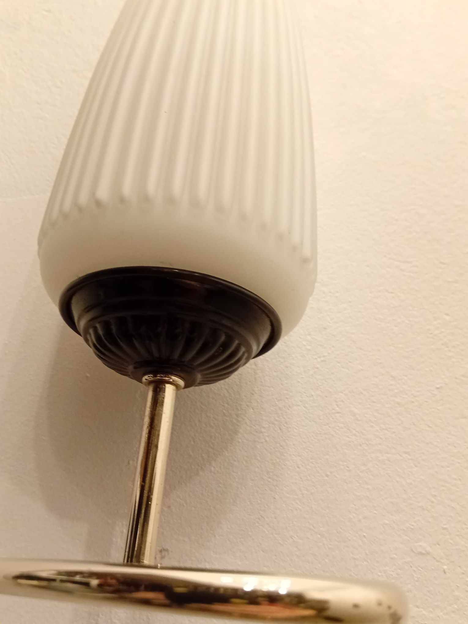 Suite de 2 appliques années 40