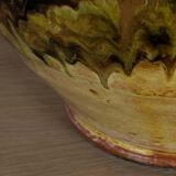 Glazed earthenware planter