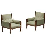 Lounge Chairs by Jac. van den Bosch, Netherlands, 1920s