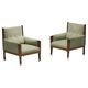 Lounge Chairs by Jac. van den Bosch, Netherlands, 1920s