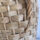 Demijohn old dress in vintage rattan