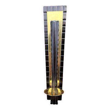 Modernist brass hanging candlestick, Austria 1960s