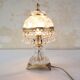Lampe en cristal à pampilles