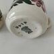 Pair of antique Saint-Amand cups – Floral decoration 4146 (1930s–50s)