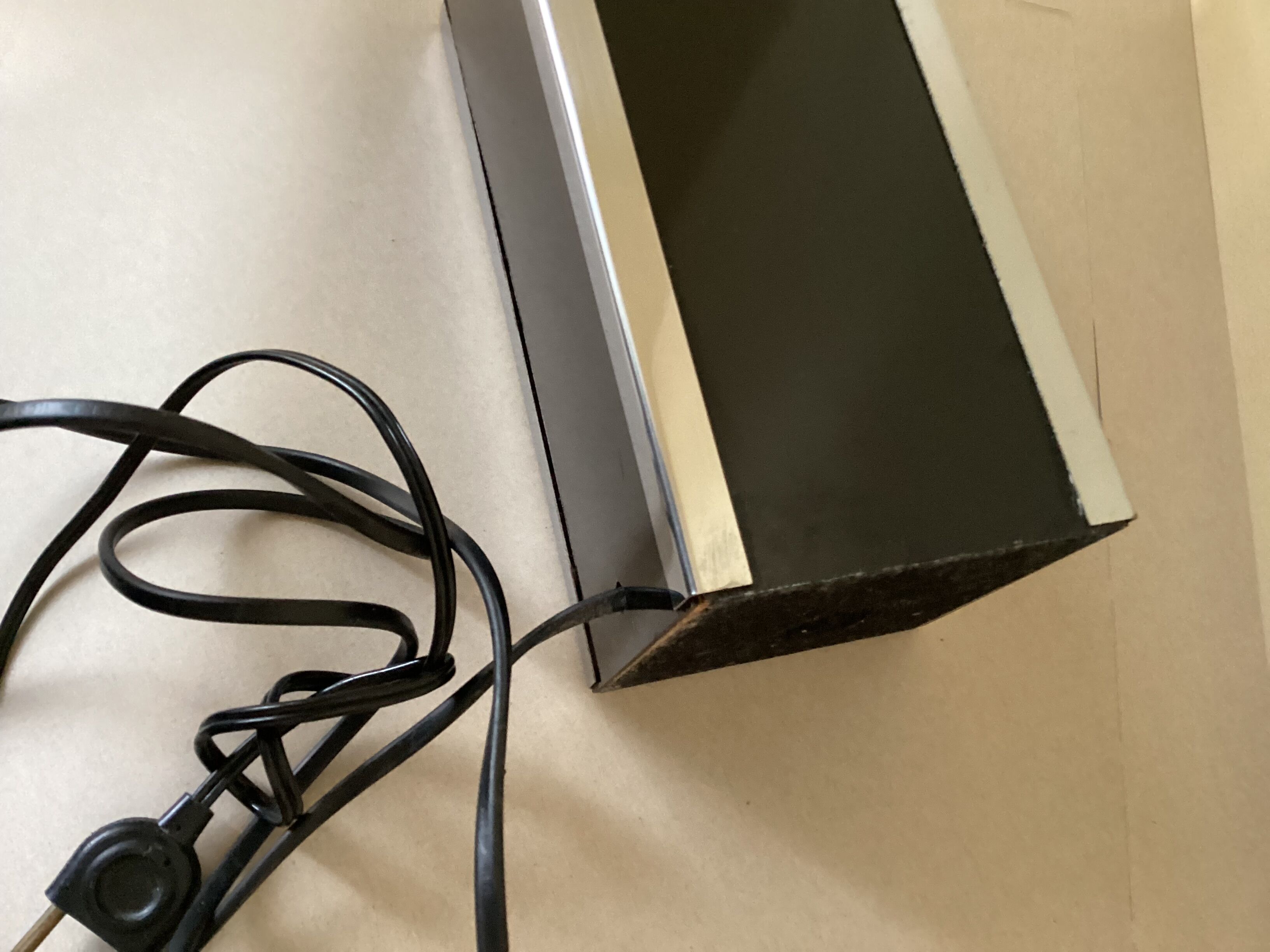 Pair of lamp feet years 70-80