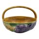 Vintage fruit basket in Sarreguemines slip