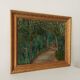 Oil painting by René Férréol Ringenbach "Chailluz Forest"