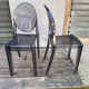 Pair of chairs Victoria Ghost P Starck ed Kartel