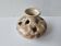 Ceramic flower vase Signed La Roue (Vallauris)