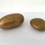 Bronze pebbles by Marjatta Weckström 80s