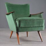 Set arc + 2 chairs 50s 60s Danish sofa good condition