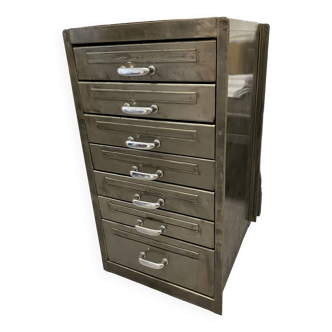 Metal drawer locker, industrial design furniture