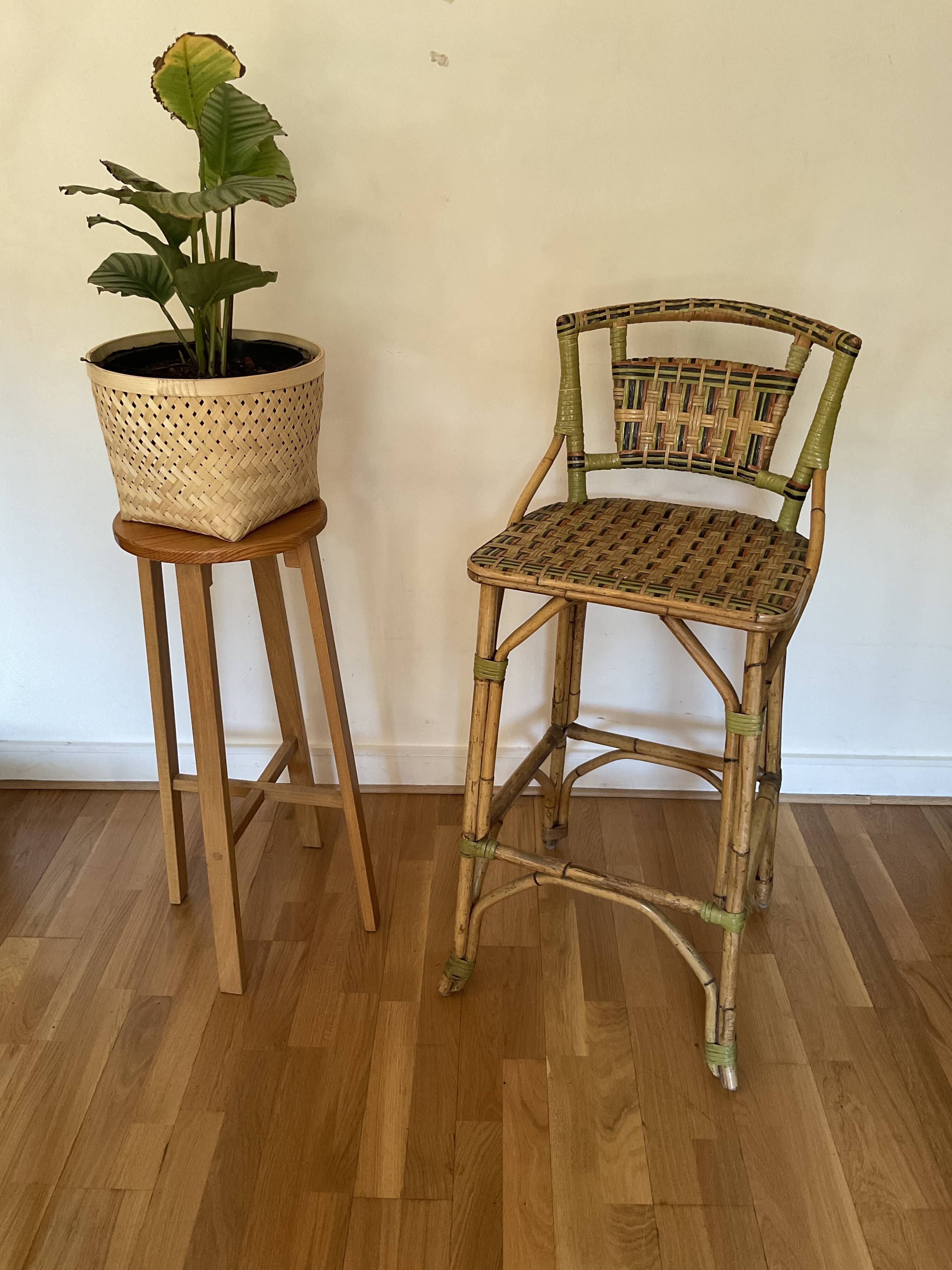 Scandinavian stool or side table