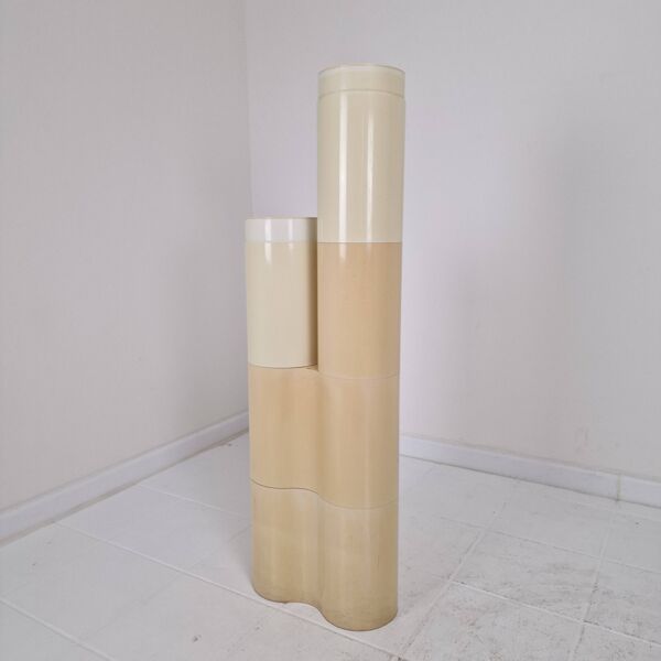 Pierluigi Spadolini pour Kartell, Piédestal/Support de plante Fiocco Composable