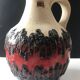 Vase fatlava Bay Keramik West Germany