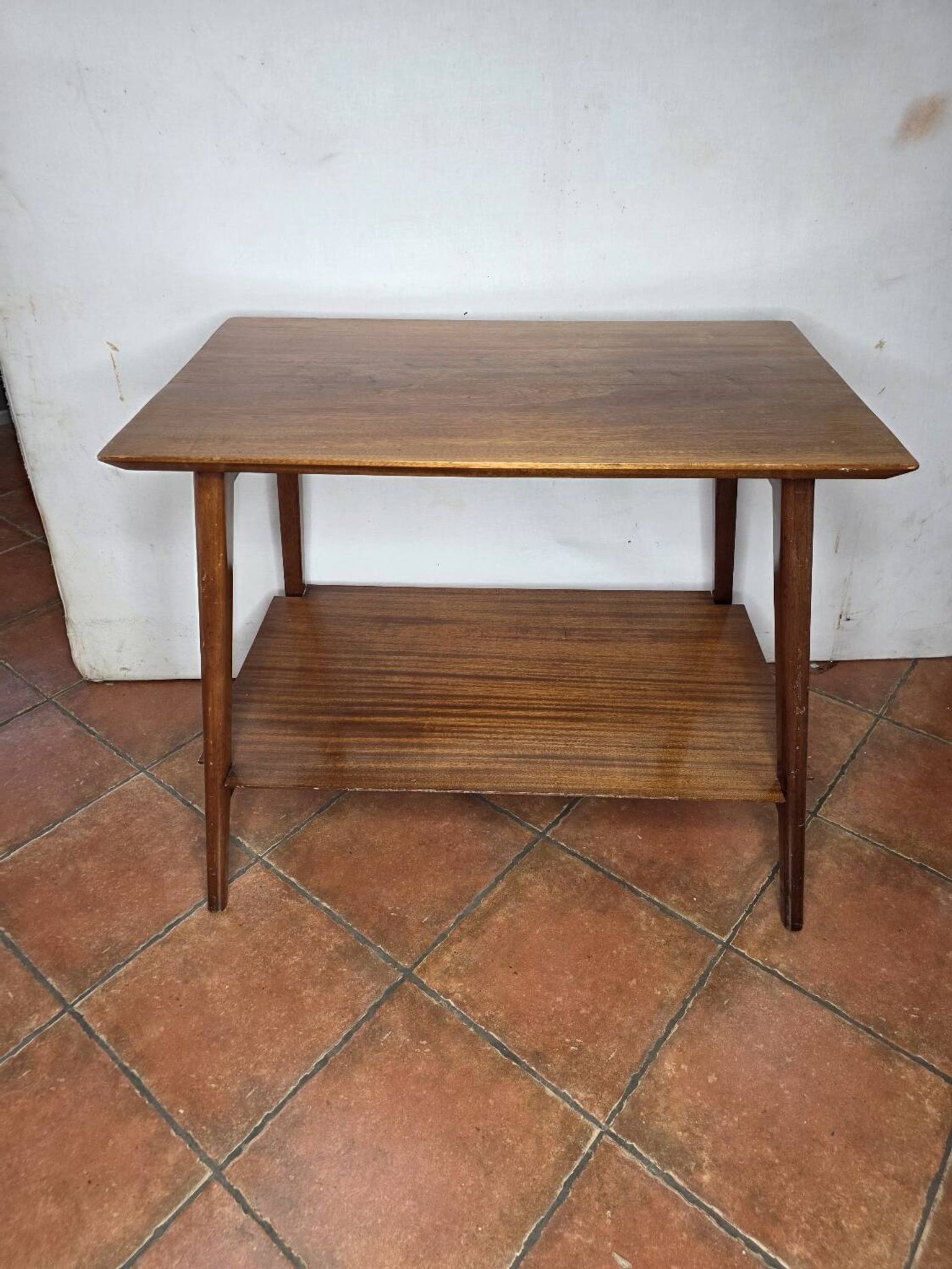 Vintage 1960s mahogany side table