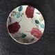 Vintage barbotine plate from Saint Amand
