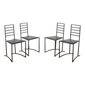 Ensemble de 4 chaises - salle