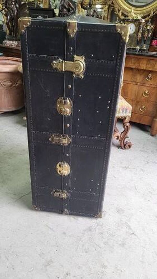 Malle de voyage cabine en cuir cosmopolis